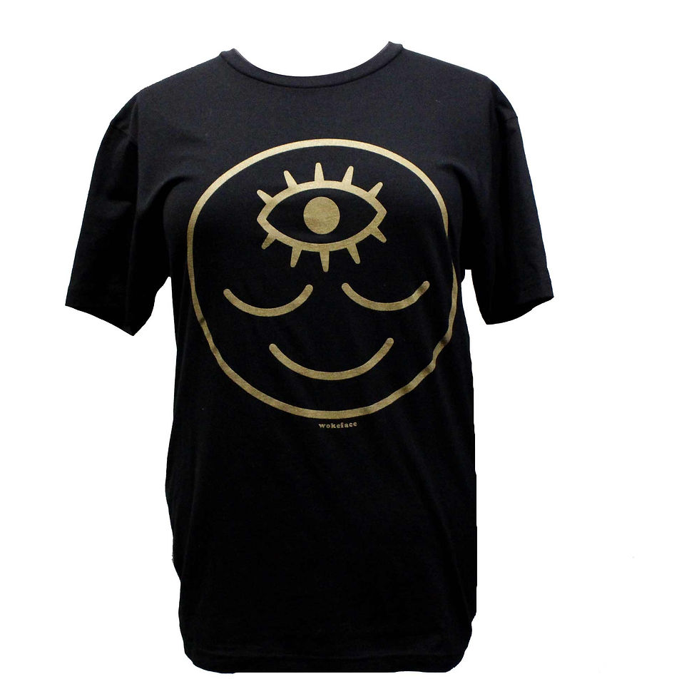 WokeFace T-Shirt-OG WokeFace Logo blk