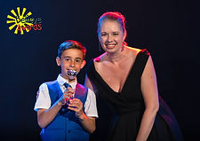 Khalil Aydemir with Carrie Dwerryhouse - Ruby Award.jpg
