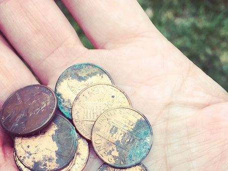 Pennies In The Pavement