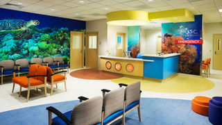 MUSC Children's Interim Emergency Department lobby