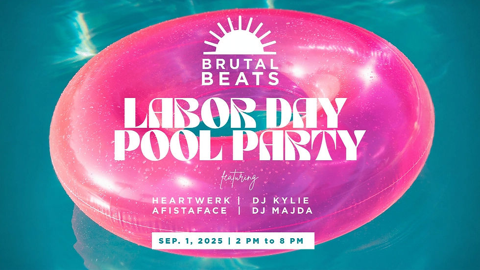 Brutal Beats Labor Day Pool Party