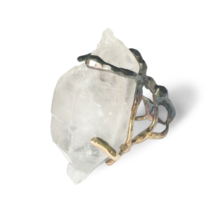 Quartz Crystal Ring