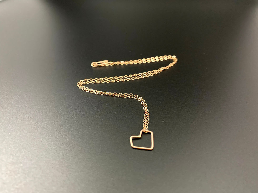 Thumbnail: Geo Heart Necklace