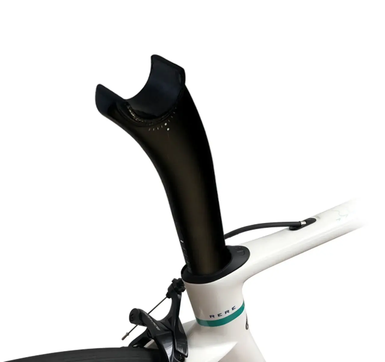 CHAPTER 2 RERE SEATPOST 15MM OFFSET MATT BLACK 400MM