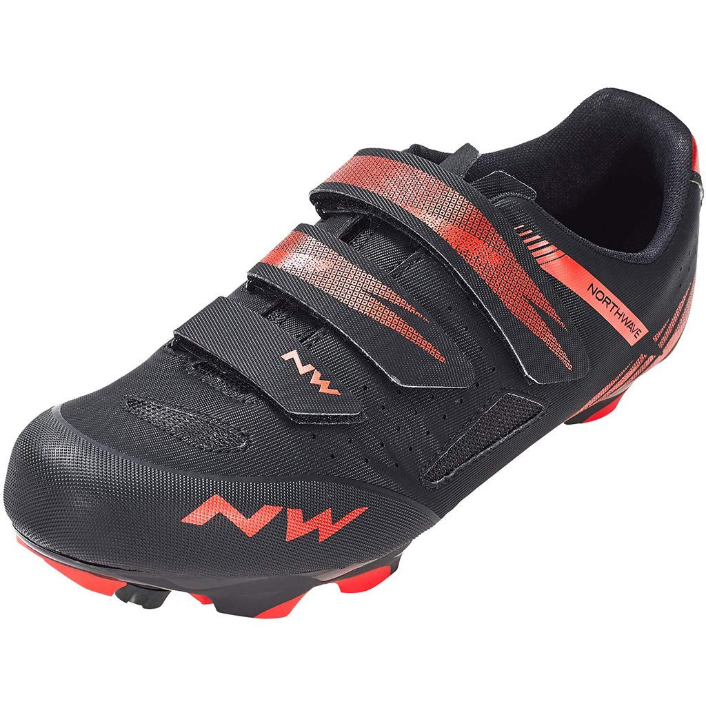 NORTHWAVE ORIGIN SHOES-BLACK/ RED
