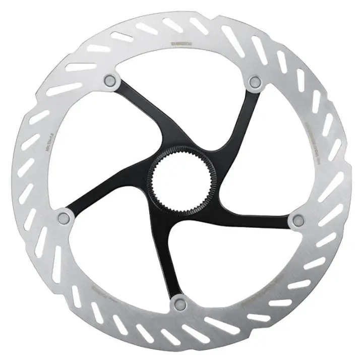 Shimano RT-CL700 Centerlock Internal Serration Disc Brake Rotor (Silver/Black)