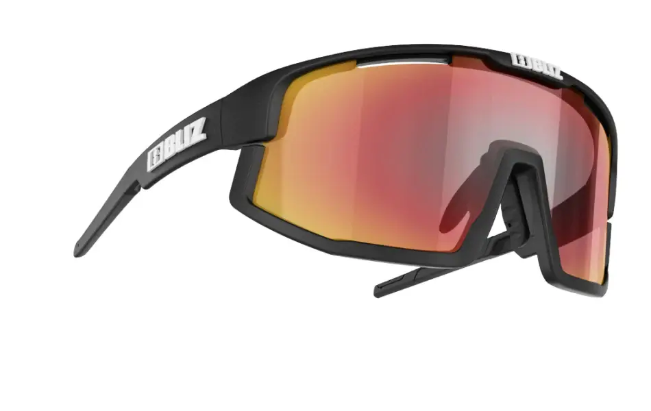 BLIZ VISION SPORT SUNGLASSES (BROWN W RED MULTI/BLACK)