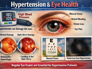 an image showing hypertension can affect vision