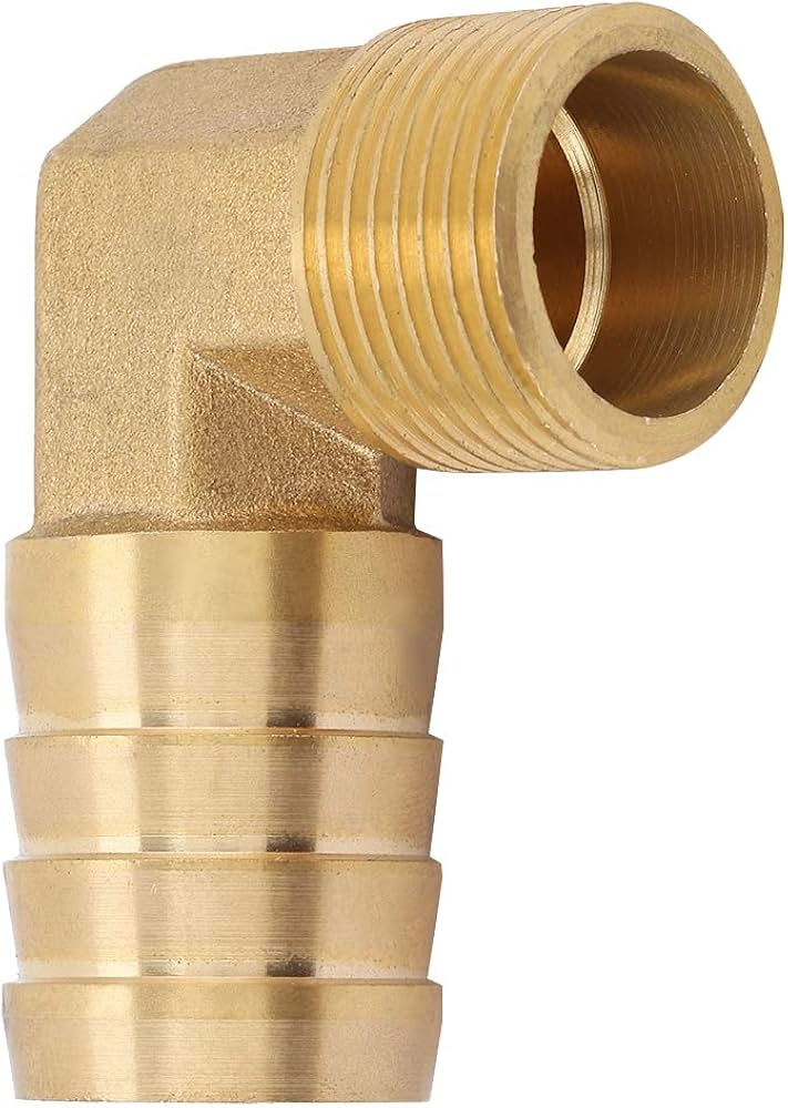 Thumbnail: COTOVELO MACHO ROSCA 5/16" x MANG 1/8" - 4Und