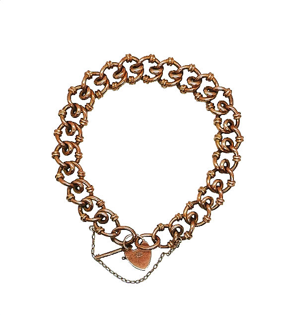 Thumbnail: Vintage Charm Bracelet in 9ct Rose Gold, 14.4g