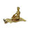 Thumbnail: Vintage 9ct Gold Aladdin's Flying Carpet Charm