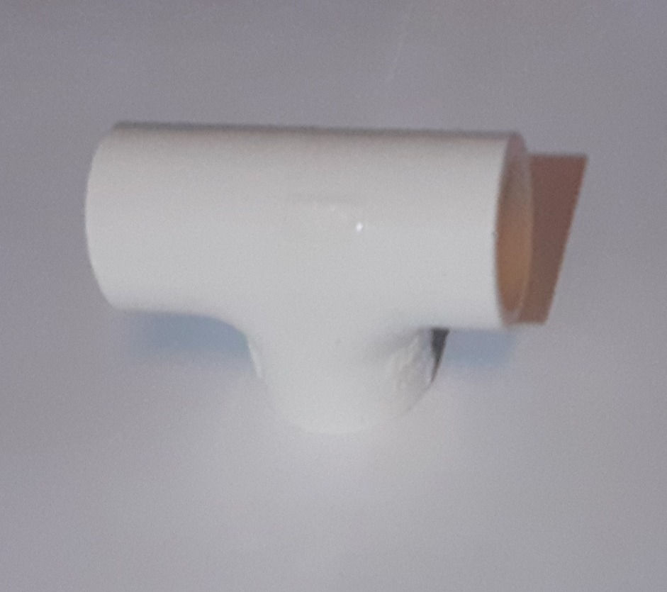 T de plástico