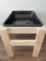 Sensory Table Side View