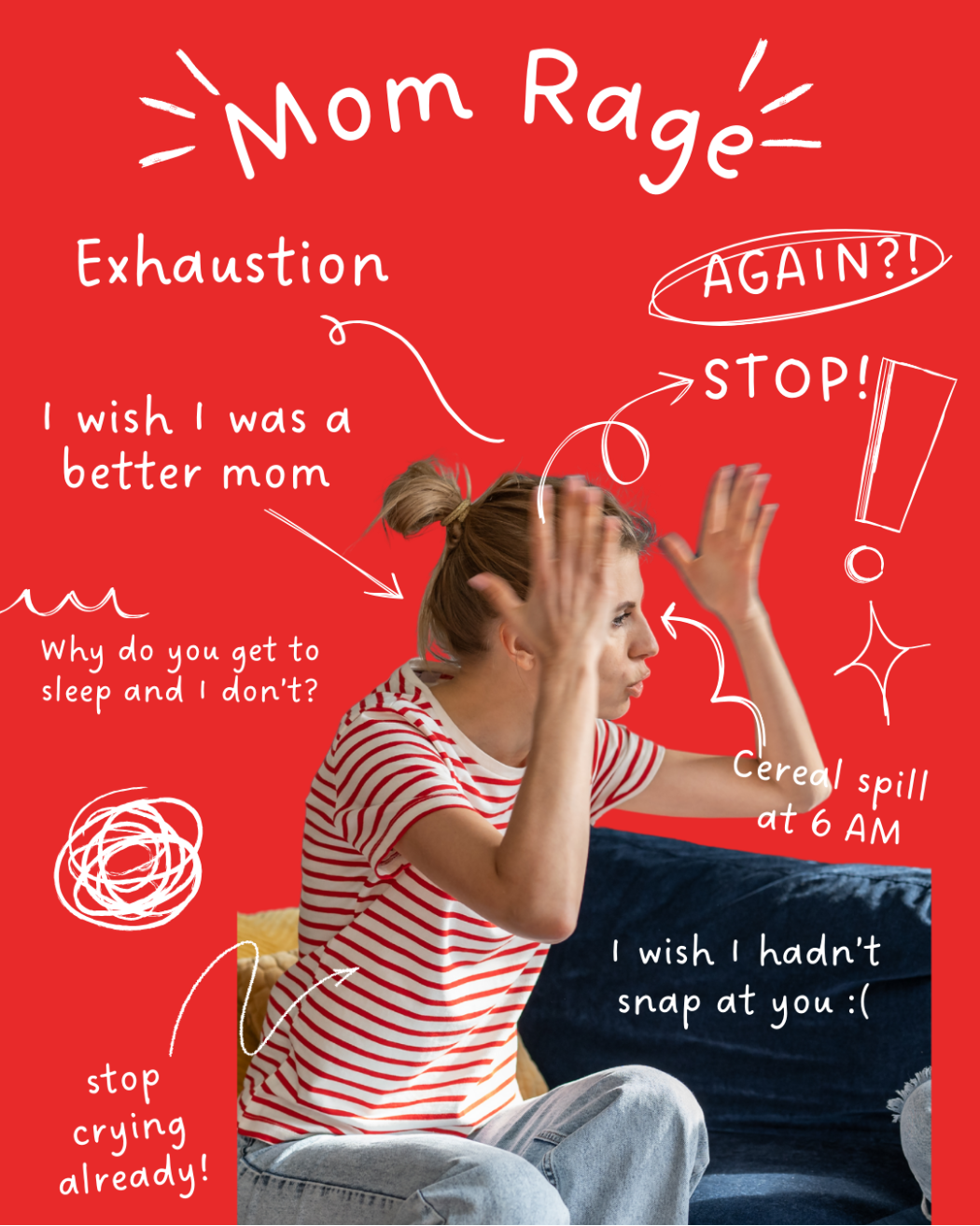 Mom Rage Workshop | Enjoy The Process Art