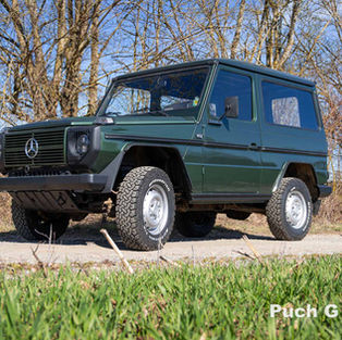 Mercedes G-Klasse, zum verkauf von uns aufbereitet. Grün, kurzer Radstand, hardtop.