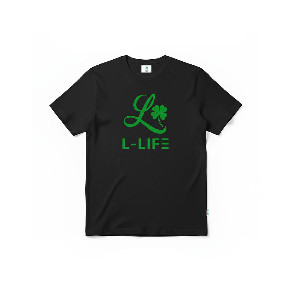 Hình thu nhỏ: Áo thun nữ Cotton 4 chiều hình in - L-LIFE
