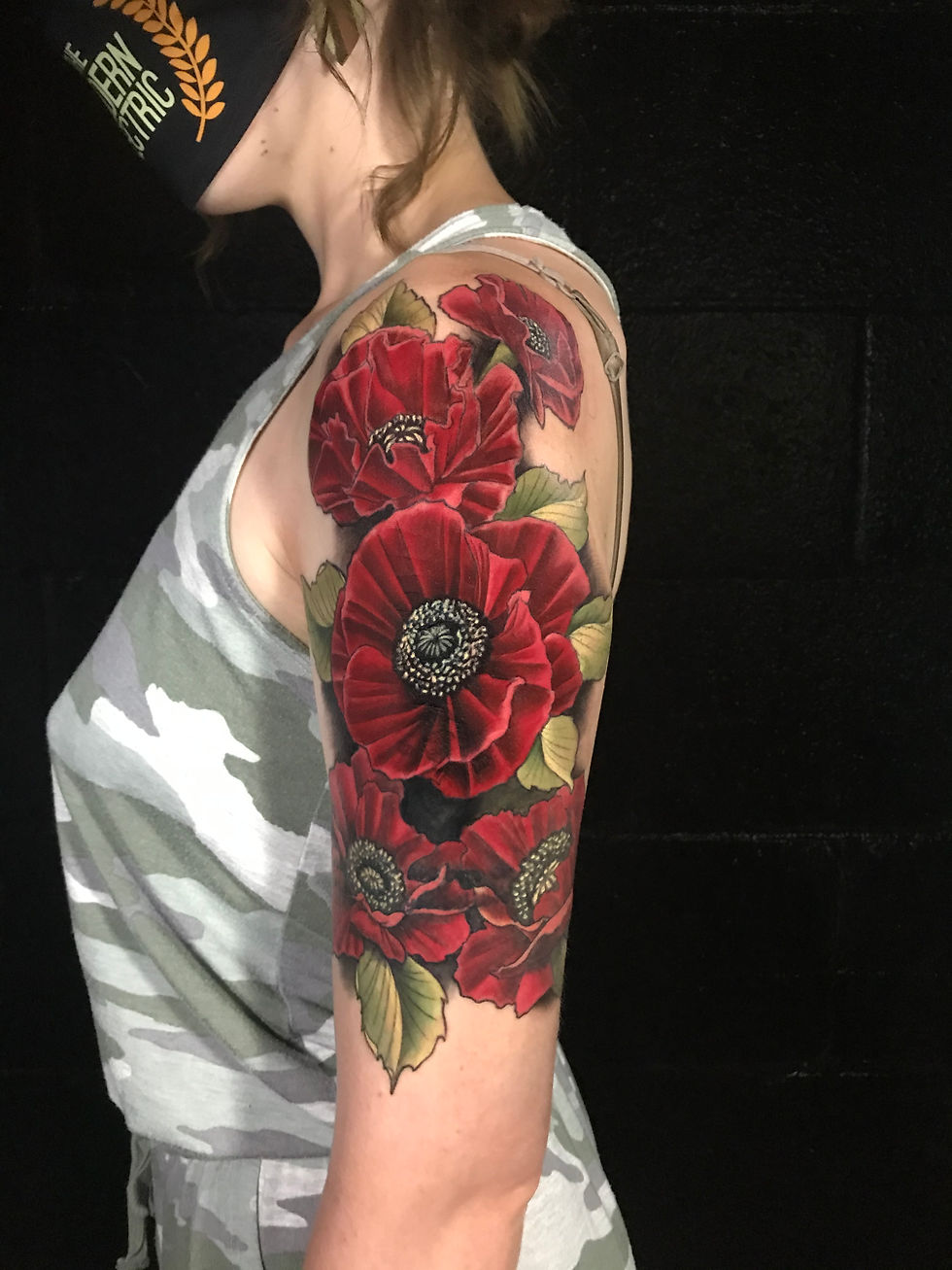 Poppy Flower Coverup