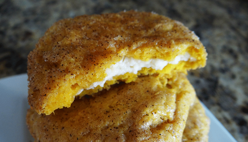 Pumpkin Cheesecake Snickerdoodles!