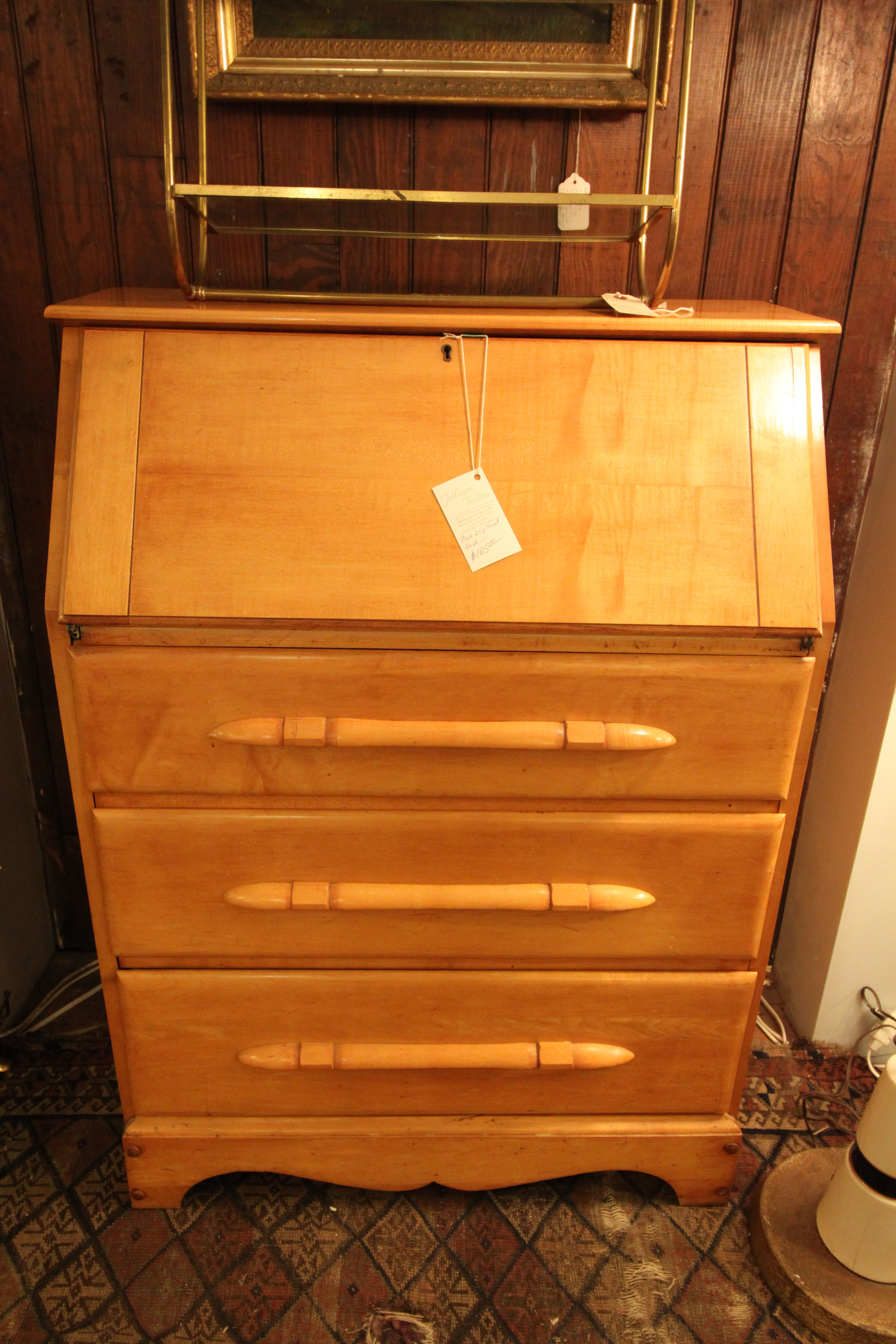 Vintage Maple Desk