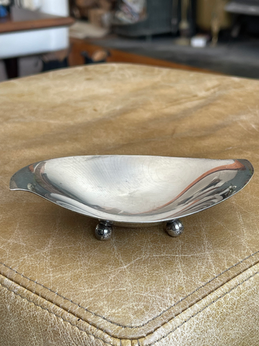 Tiffany & Co. Sterling Silver Nut Dish w/ Ball Feet | Flea-for-All