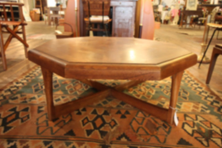 Mid-Century Octagonal Table