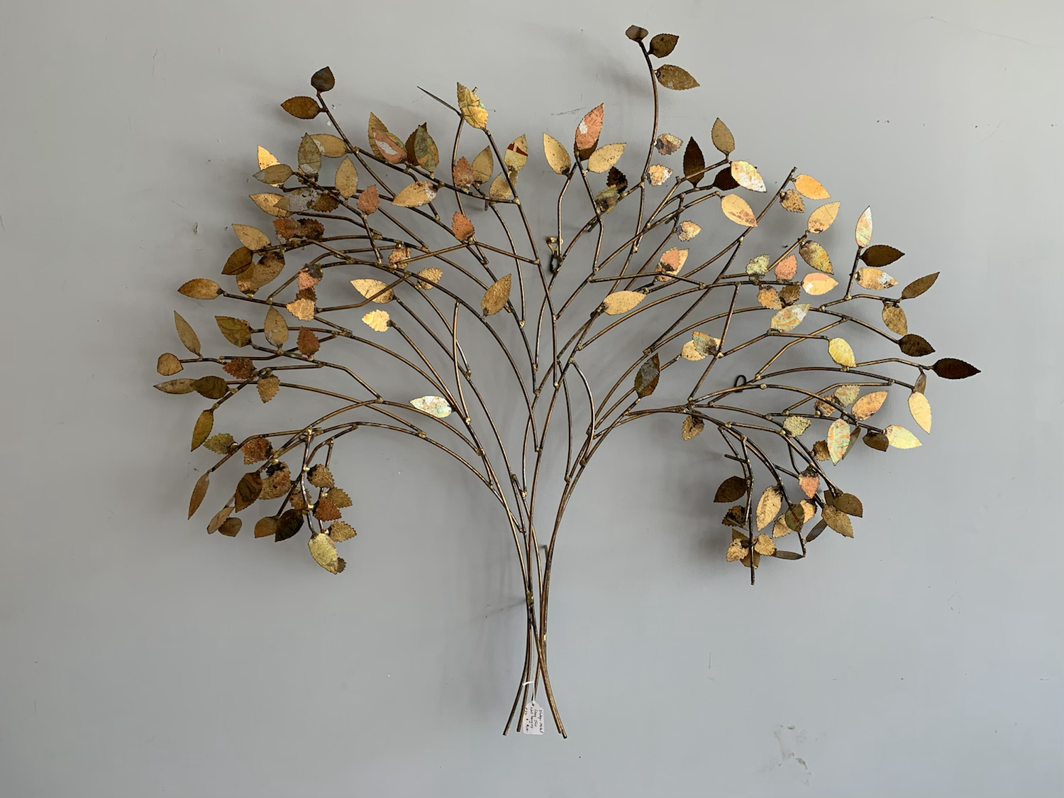 Mid-Century Brass Tree