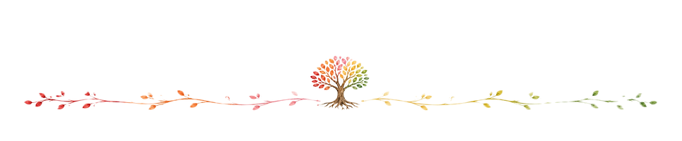 Stylized colorful tree on a branch in The Ecosystem