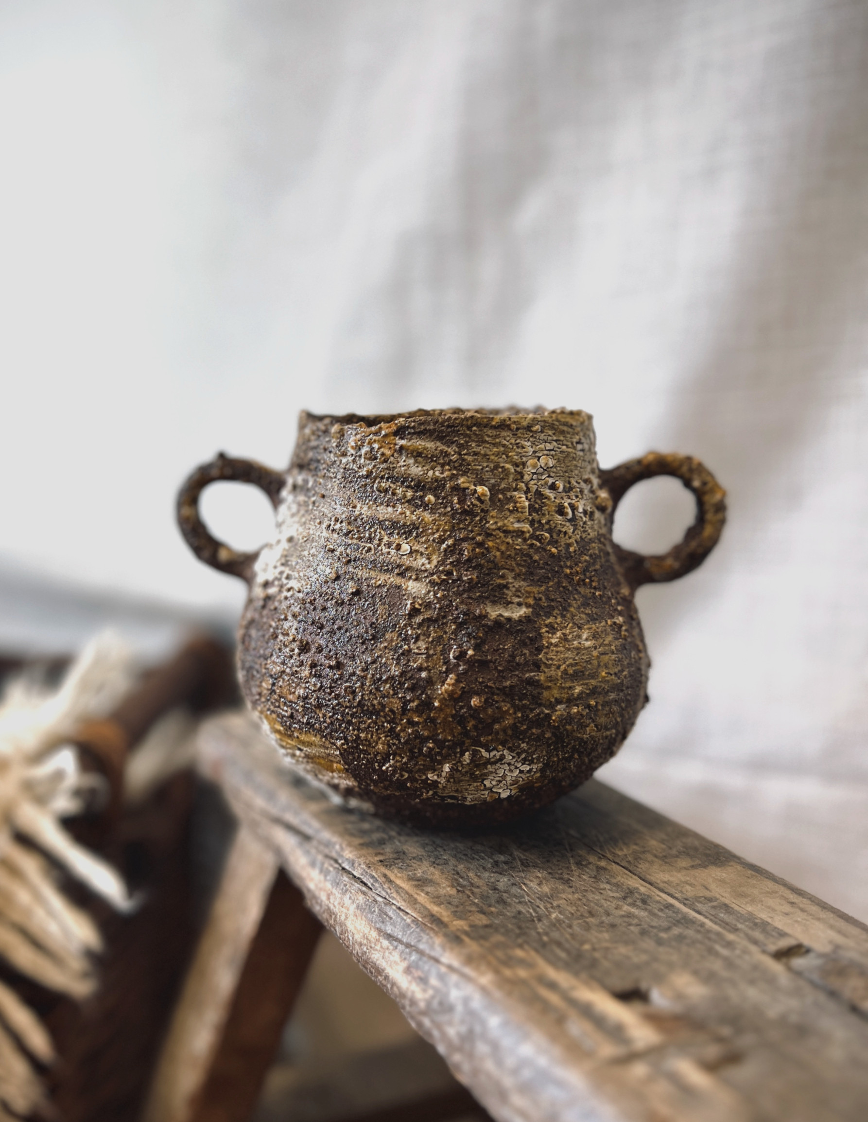 Chunky Textured Vase