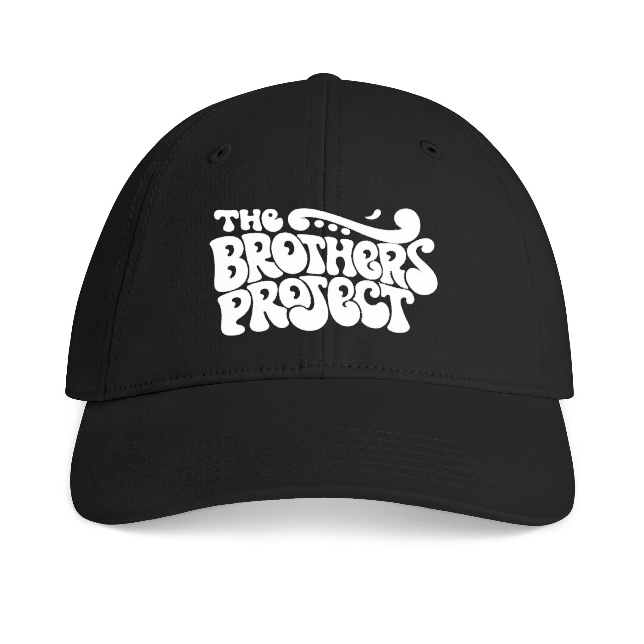 Solid Logo Cap | Retro Psychedelic Logo Baseball Cap