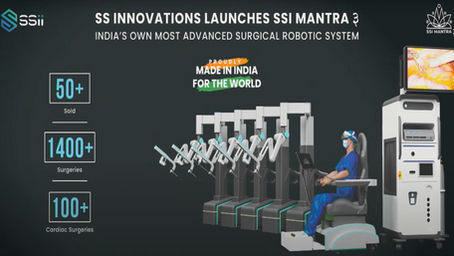 Breaking news: SSii launches Mantra 3 - 3rd generation modular surgical robot