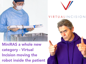 MiniRAS a whole new category - Virtual Incision moving the robot inside the patient