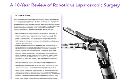 Wristed Precision or Costly Decision? A 10-Year Review of Robotic vs Laparoscopic Surgery
