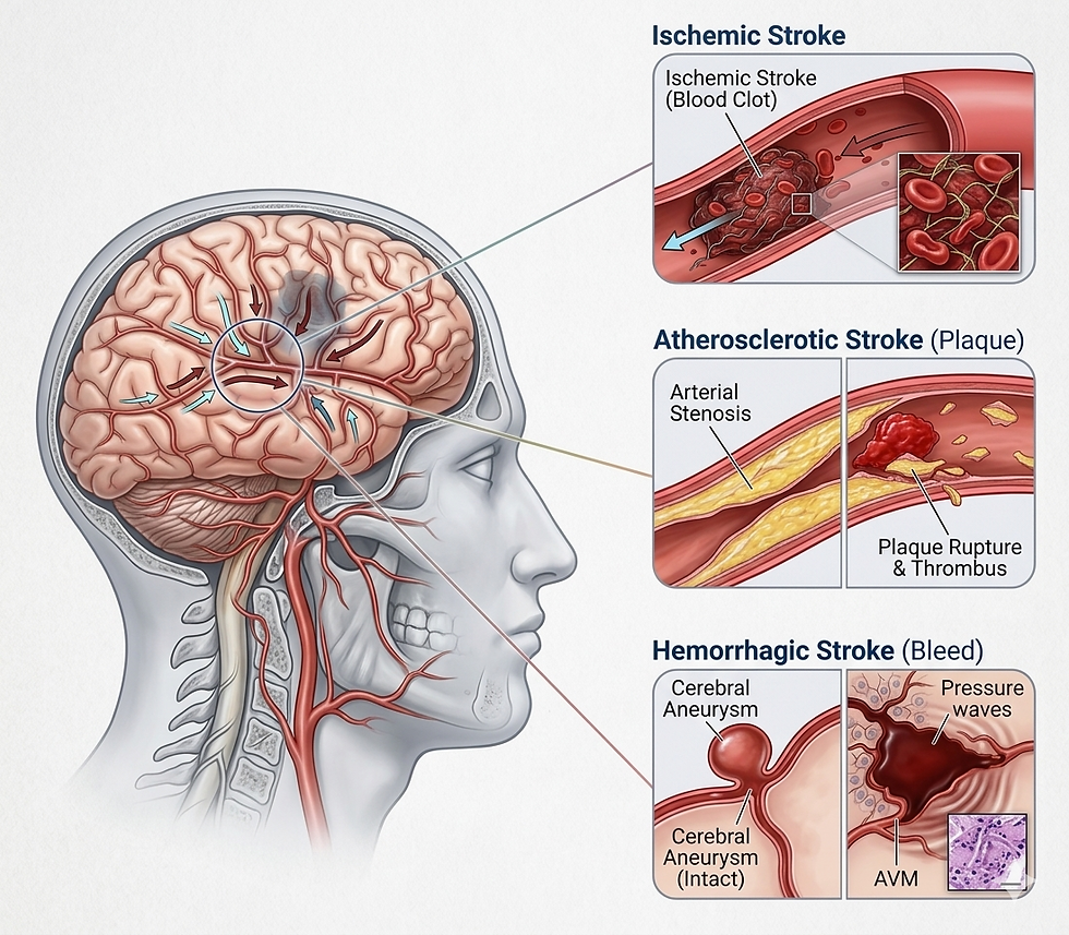 Types of stroke