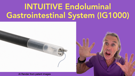 Intuitives new endoluminal GI platform IG1000 speculation