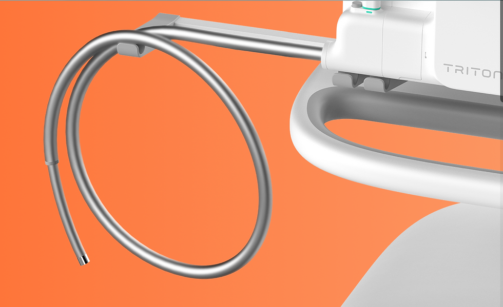 TRITON by Neptune medical - render of their robotic endoscope