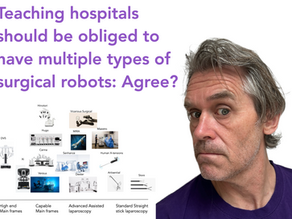 Teaching hospitals should be obliged to have multiple surgical robots - Agree?