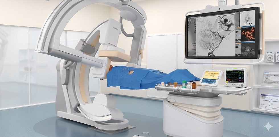BiPlane Interventional Neuro Vascular Room -