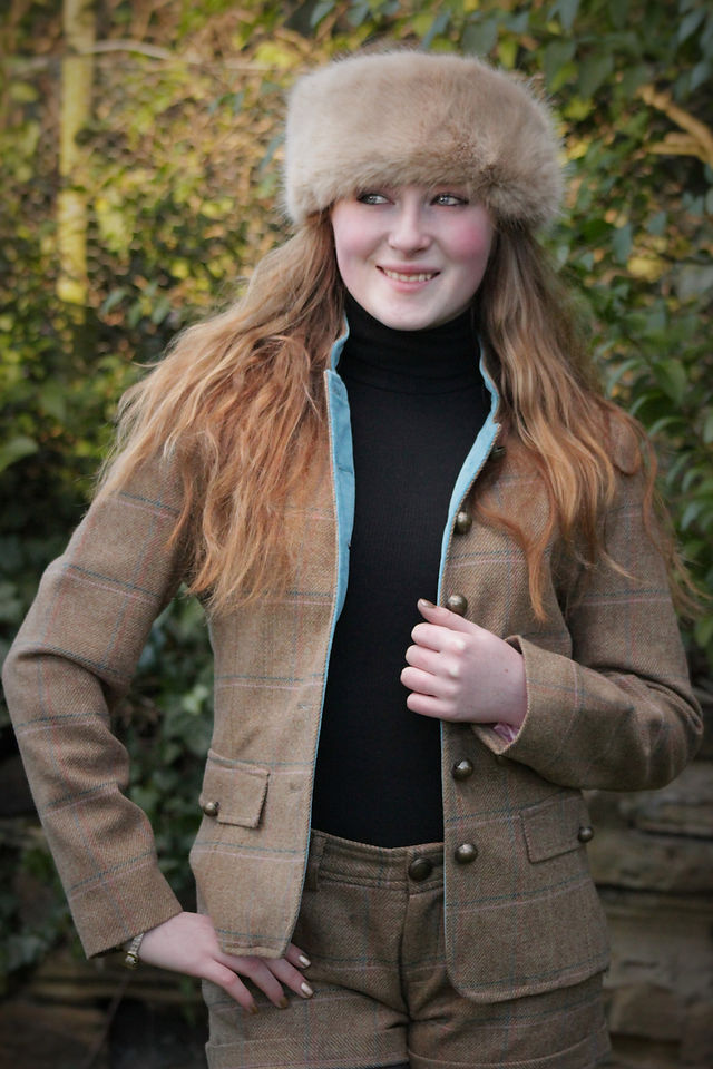 Tottie tweed coat clearance