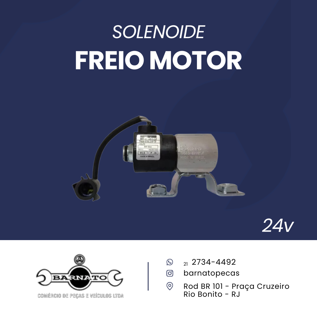 Solenoide Acionamento Freio Motor Reduzida 24v 7009970336