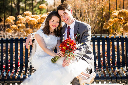 Fall Provo City Center Temple Wedding: Emily & Jonathan by Utah Wedding Photographer James Erick Photography Utah