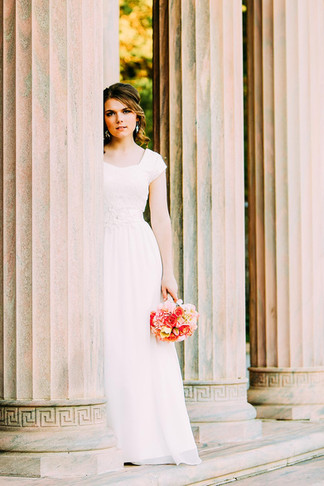 Spring Memory Grove Bride And Groom Session with Sydney & Thomas by Utah Wedding Photographers James Erick Photography Utah