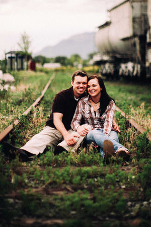 Ogden Union Station Engagement with Erika & Branden by Utah Wedding Photographer James Erick Photography Utah