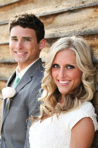 Spring Wheeler Farm Bride and Groom Session Mckenna & Adam by Utah Wedding Photographers James Erick Photography Utah