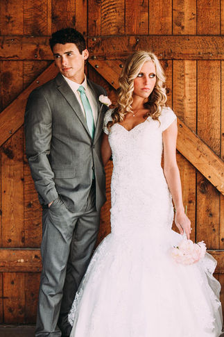 Spring Wheeler Farm Bride and Groom Session Mckenna & Adam by Utah Wedding Photographers James Erick Photography Utah