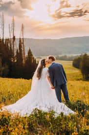 Summer Secret Location High Uintas Bride and Groom Session with Eliza & Skot 9