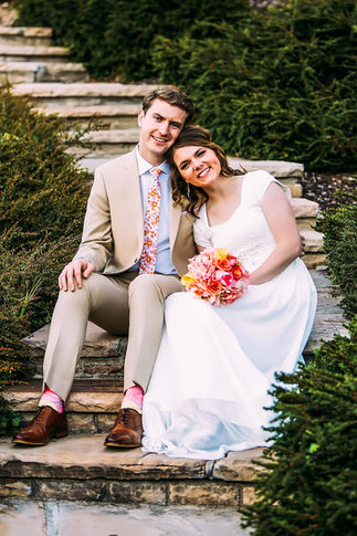 Spring Memory Grove Bride And Groom Session with Sydney & Thomas by Utah Wedding Photographers James Erick Photography Utah