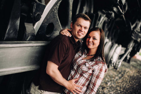 Ogden Union Station Engagement with Erika & Branden by Utah Wedding Photographer James Erick Photography Utah