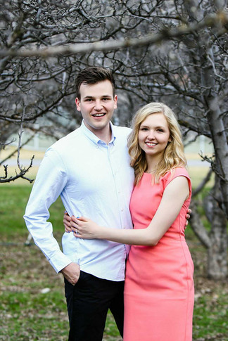 Spring Castle Amphitheater Engagement with Hannah & Ben by Utah Wedding Photographers James Erick Photography Utah