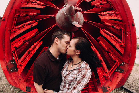 Ogden Union Station Engagement with Erika & Branden by Utah Wedding Photographer James Erick Photography Utah