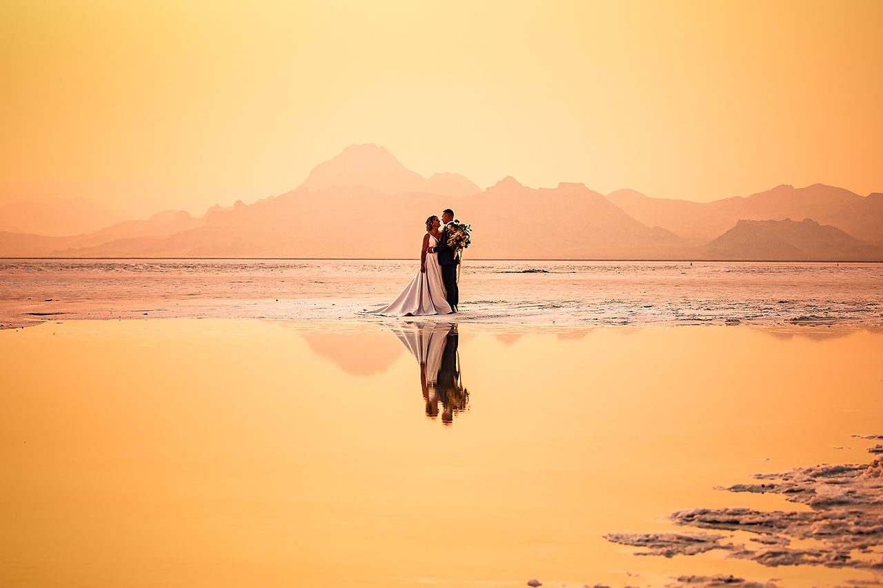 Fall Bonneville Salt Flats Elopement with Carly & Dan by Utah Wedding Photographers james Erick Photography Utah